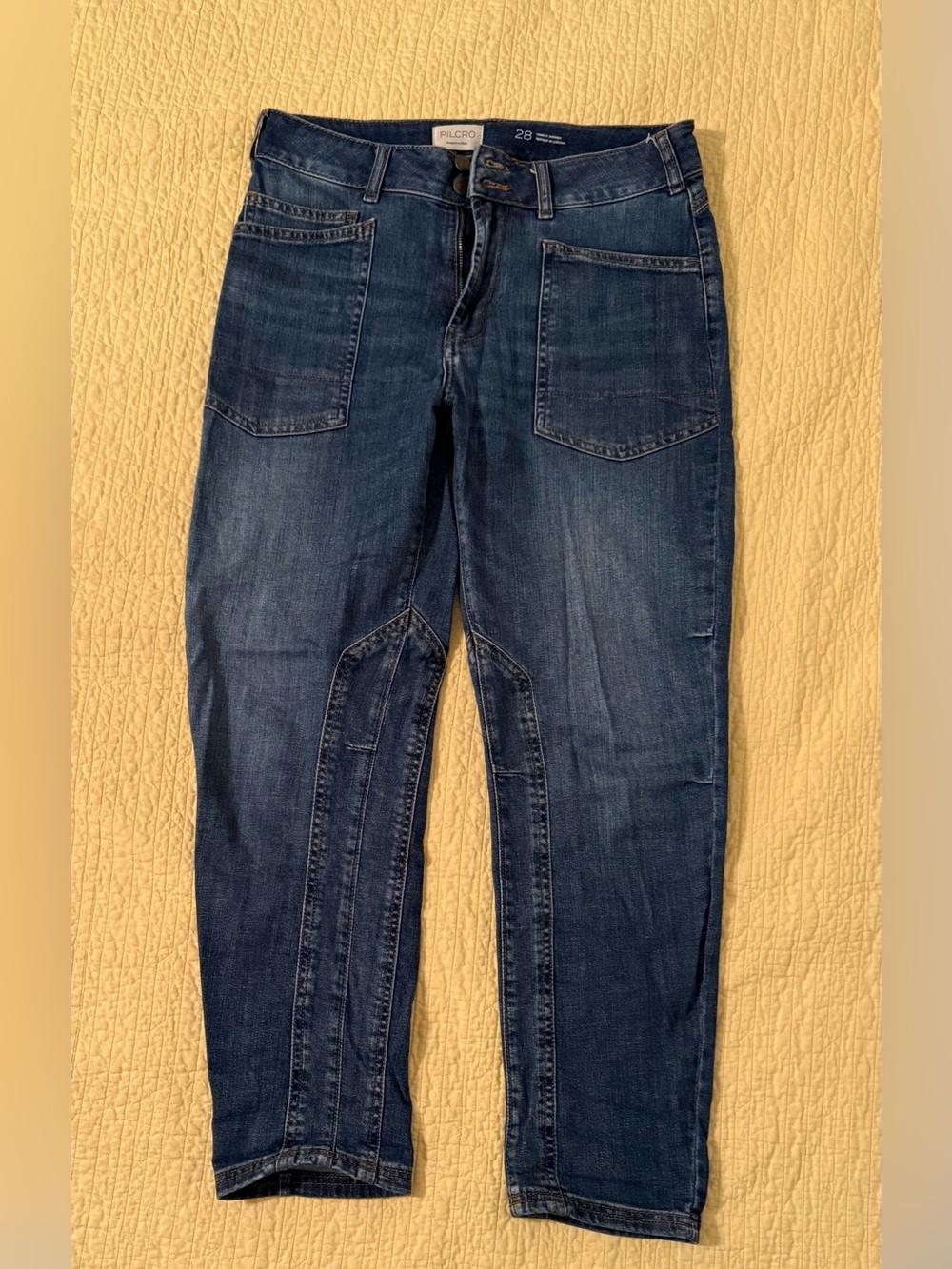 Anothropologie Pilcro Barrel Jeans